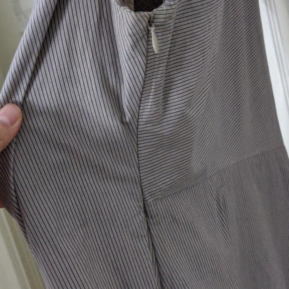 All Saints asymmetrical neckline dress - Picture 3 of 5